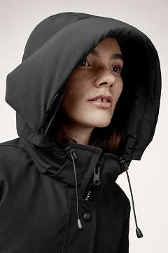 Chamarras Canada Goose Mujer Outlet - Trillium Abrigos Negros EK4369102